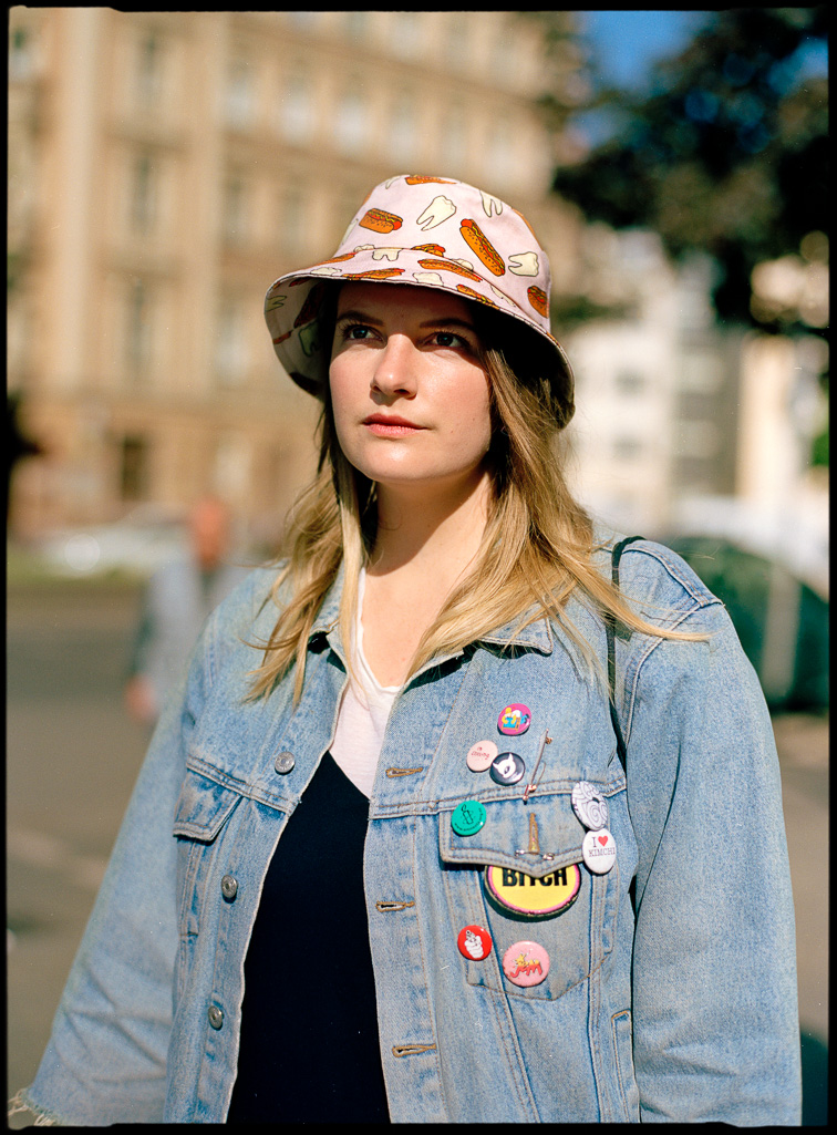 the best hat on the head of harriet ...on Kottbusser Damm