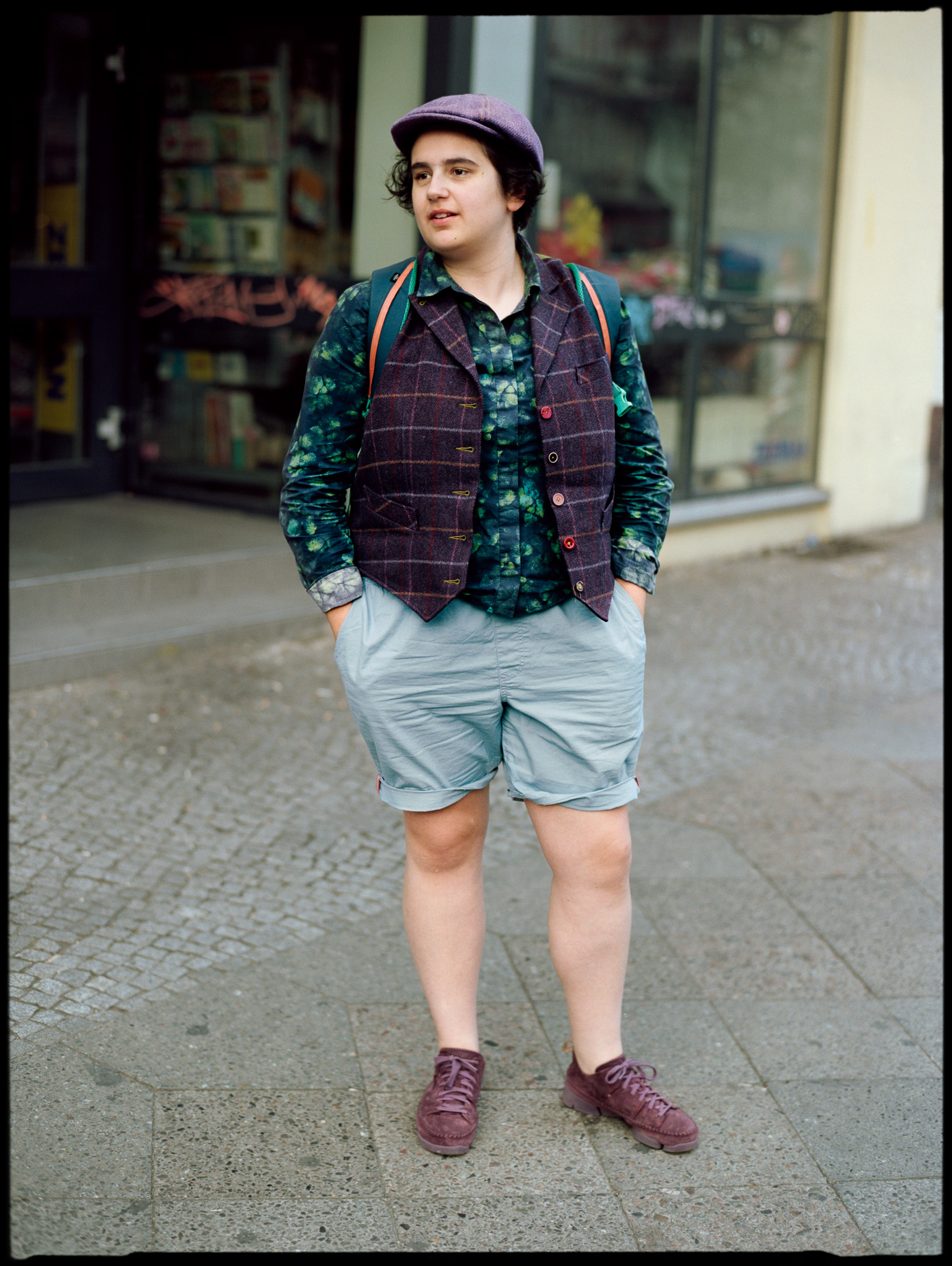 Berlin street style, analog photography